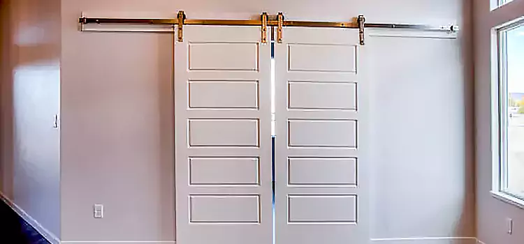 Glass Barn Door with Installation Hardware Kit Seymour